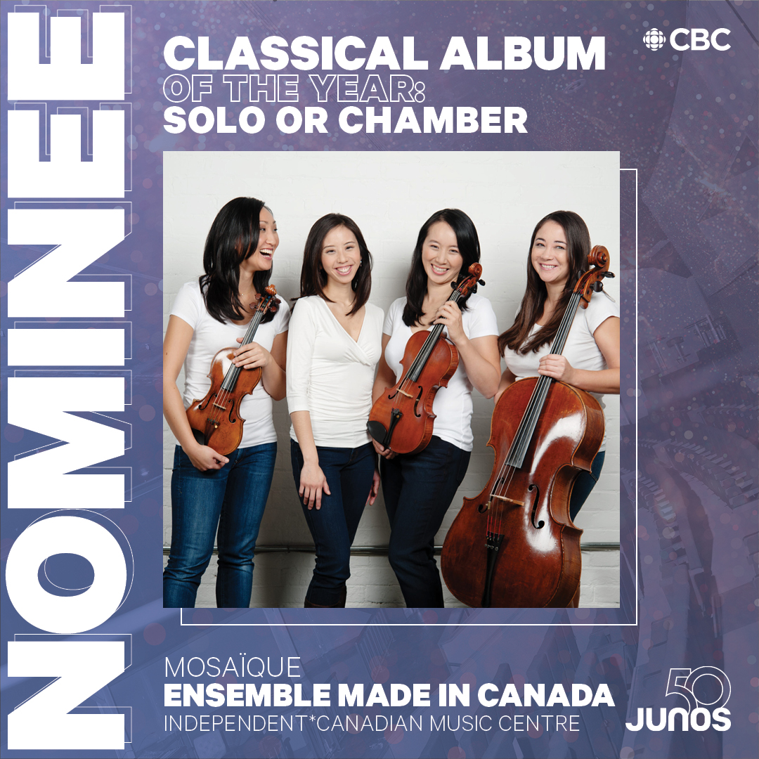 A Juno Nomination for MOSAÏQUE!